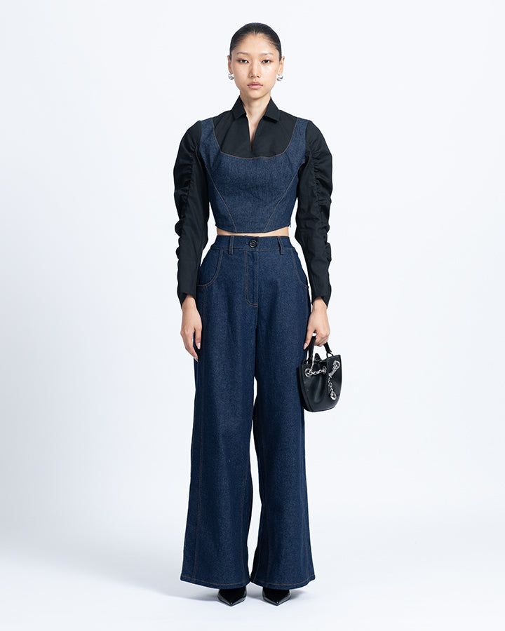 Vera Denim Top