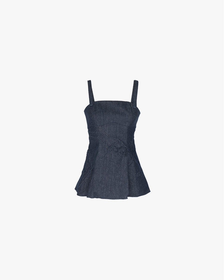 Quest Denim Corset Top
