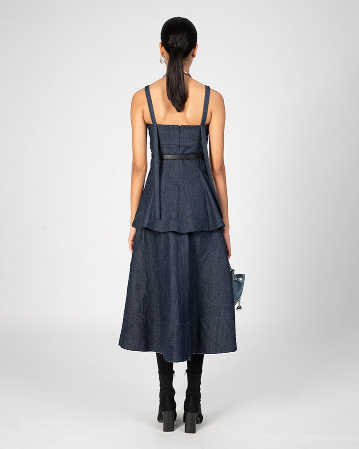 Quest Denim Corset Top