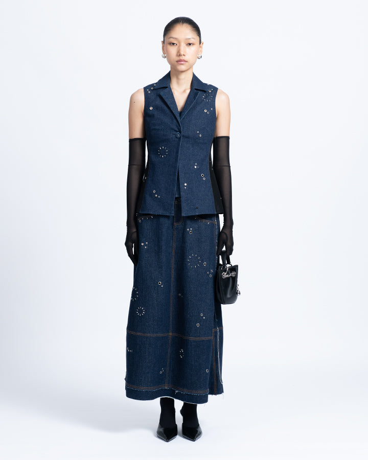 Cora Denim Vest