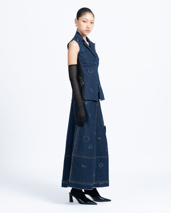 Cora Denim Vest