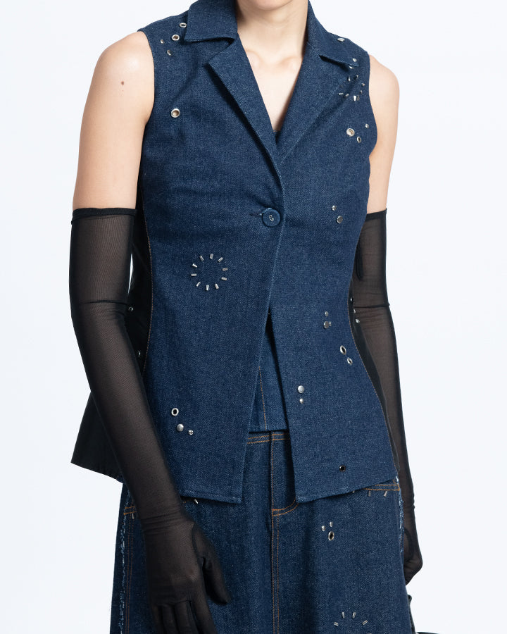 Cora Denim Vest