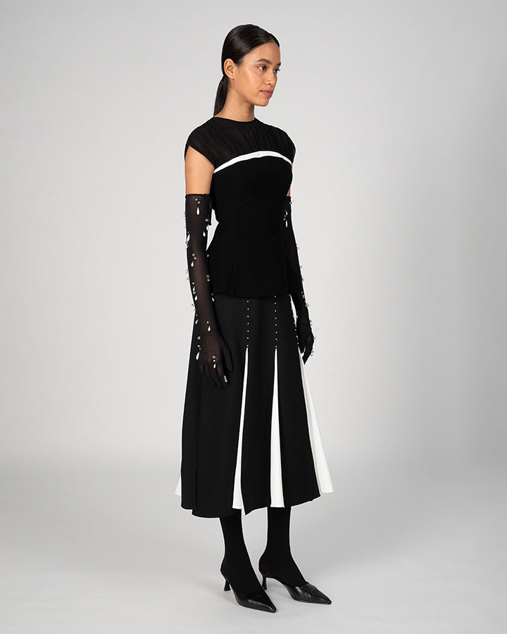 Dahlia Godet Skirt