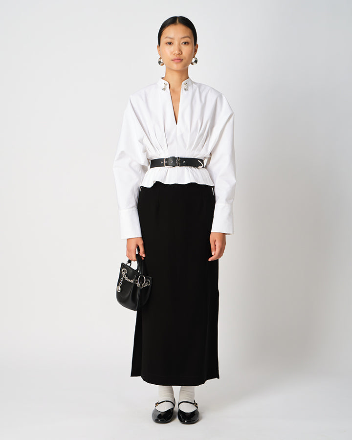 White Camelia Shirt