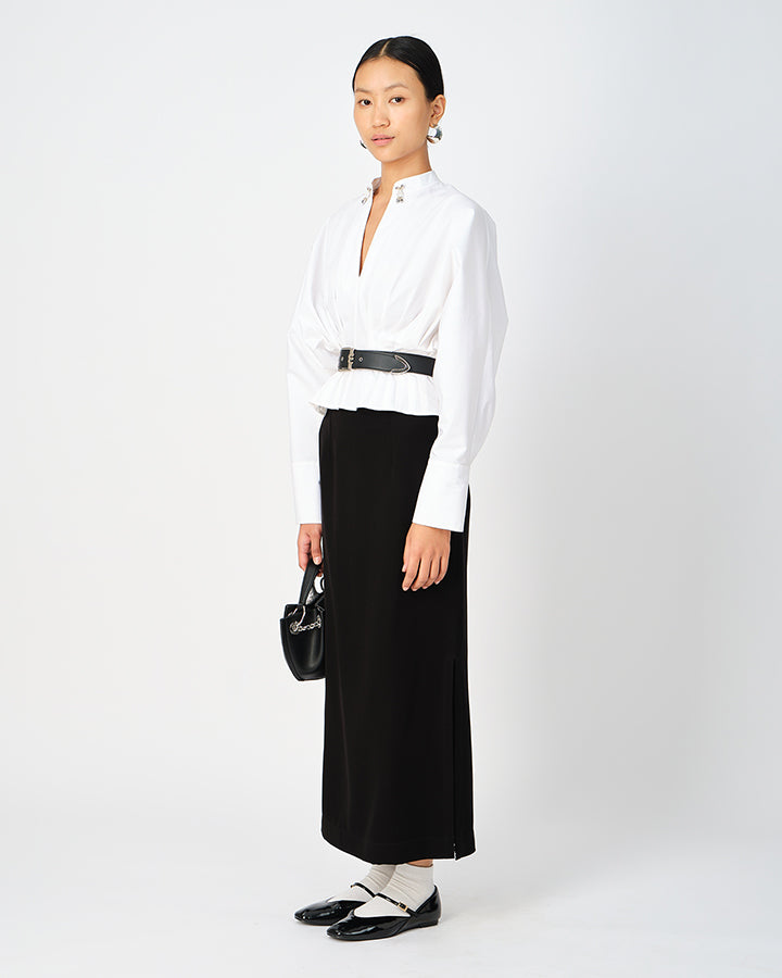 White Camelia Shirt
