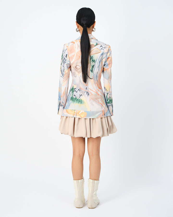 Birch Printed Blazer