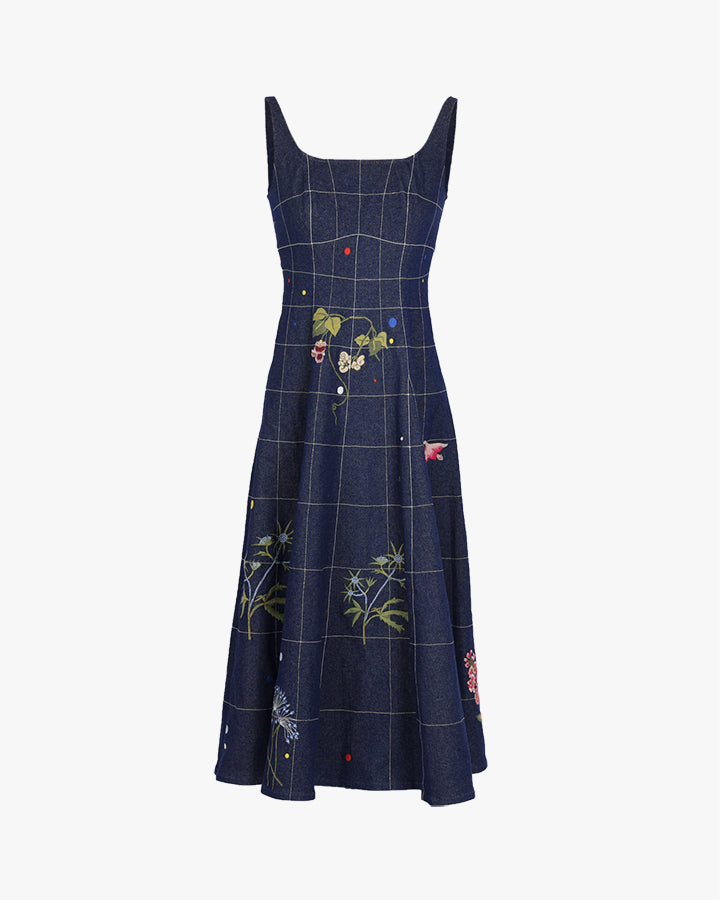 Lunar Lily Denim Dress