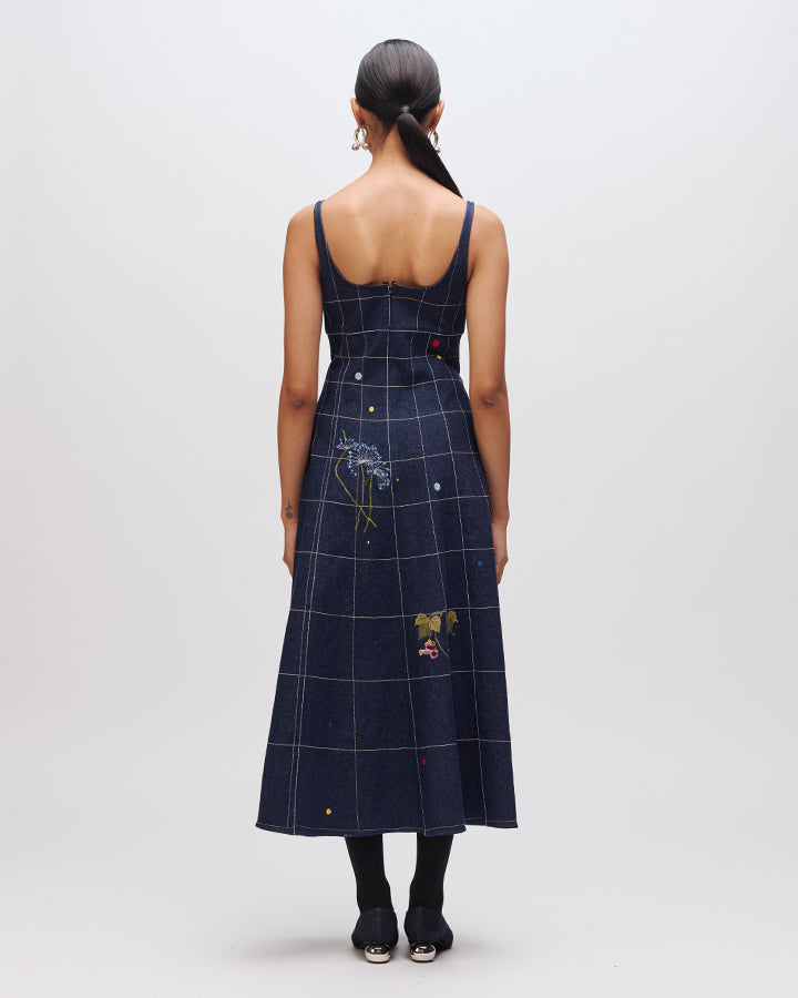 Lunar Lily Denim Dress