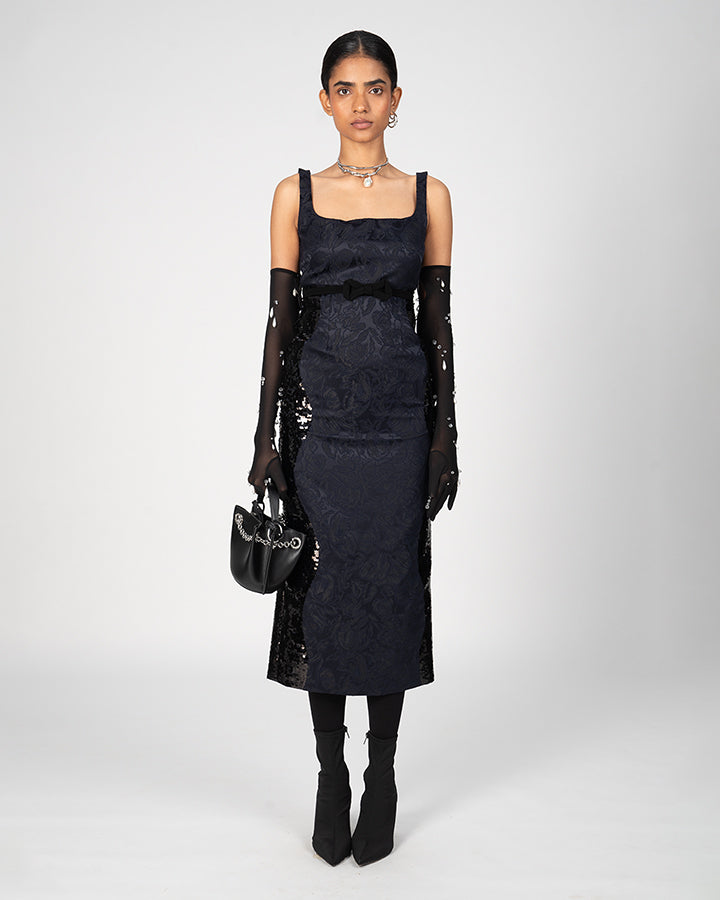 Adeline Brocade Dress