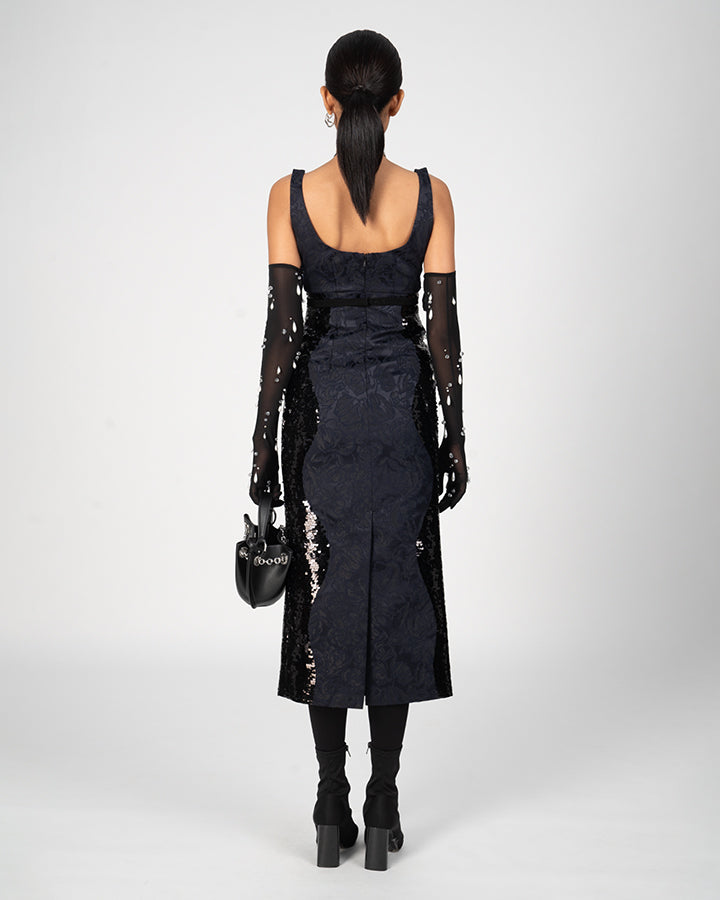 Adeline Brocade Dress