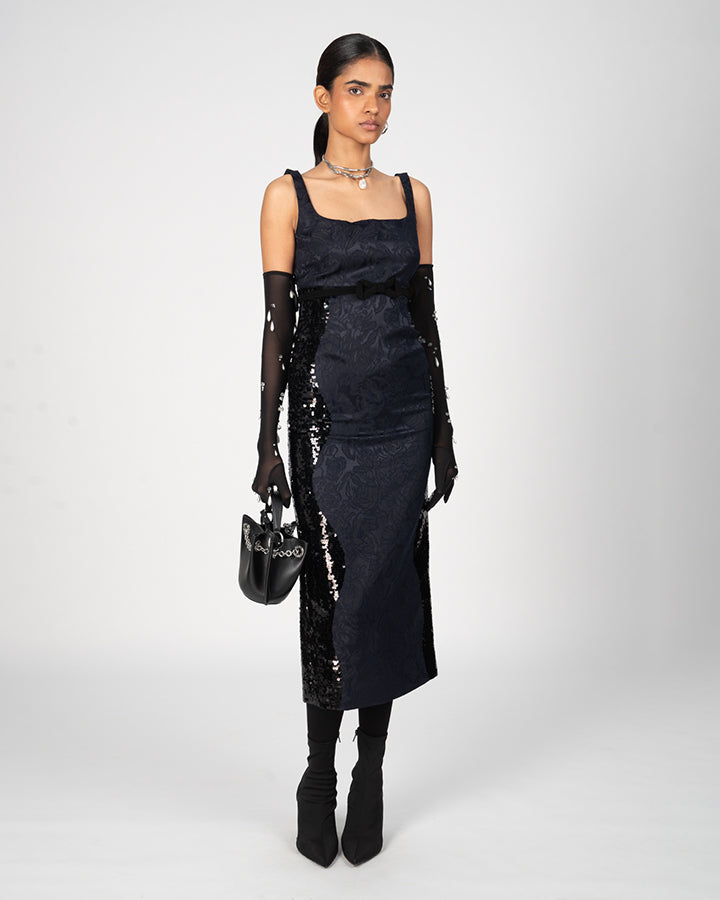 Adeline Brocade Dress