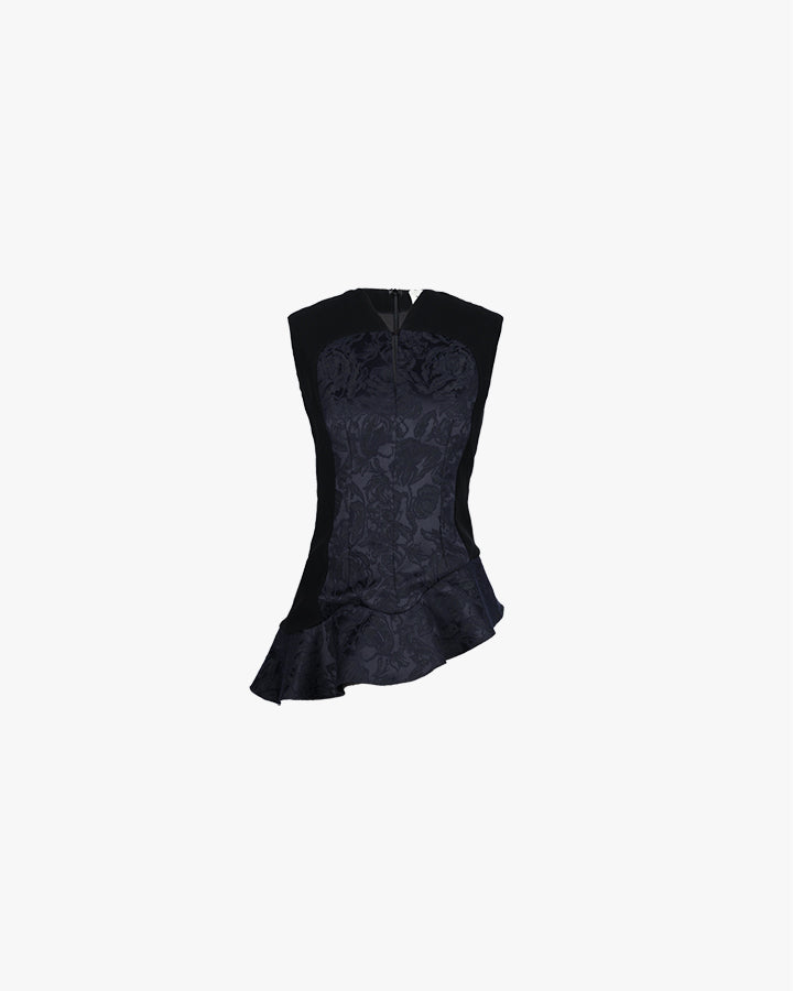 Adeline Brocade Top