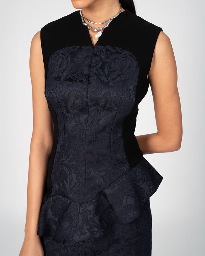 Adeline Brocade Top