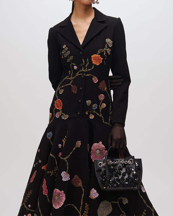 Forest Flower Blazer Dress