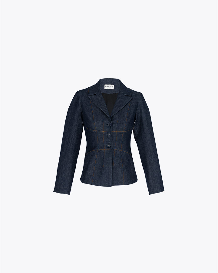 Elodie Denim Blazer