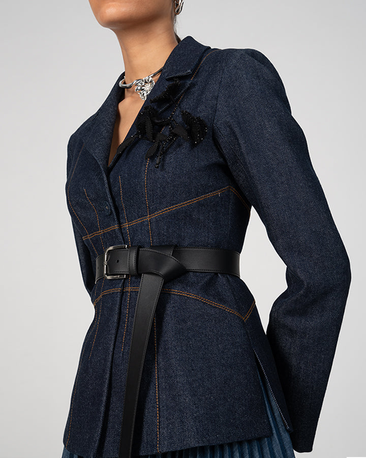 Elodie Denim Blazer