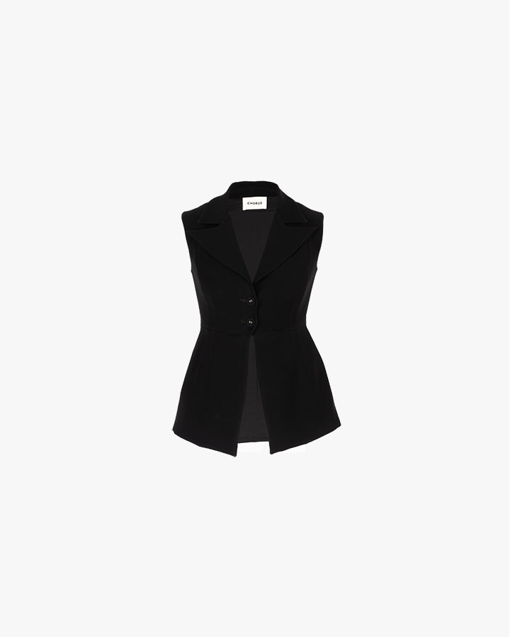 Black Onyx Vest Top
