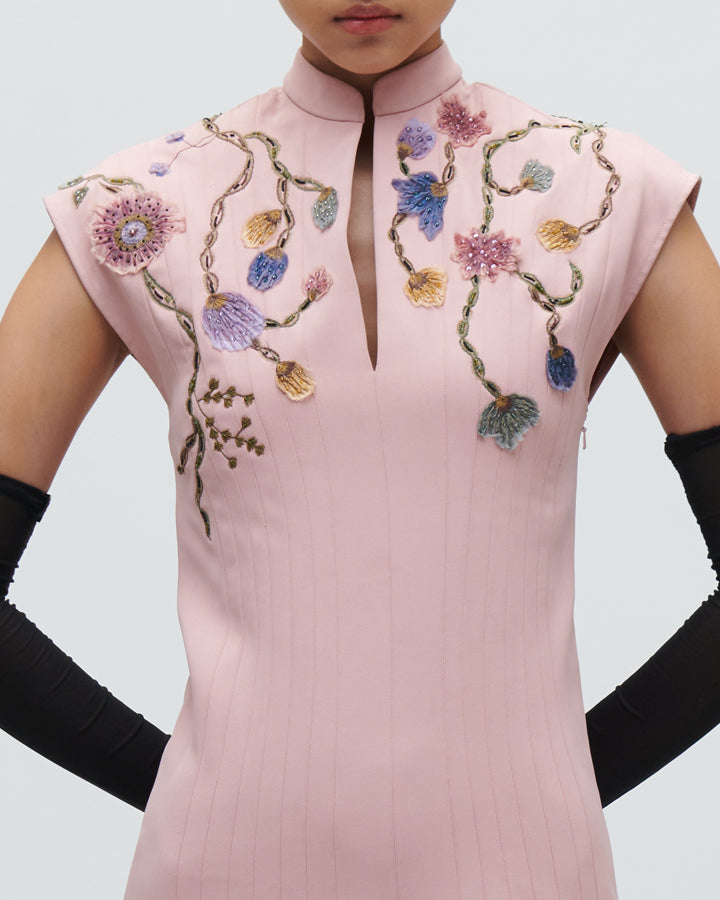 Forest Flower Panelled Dress