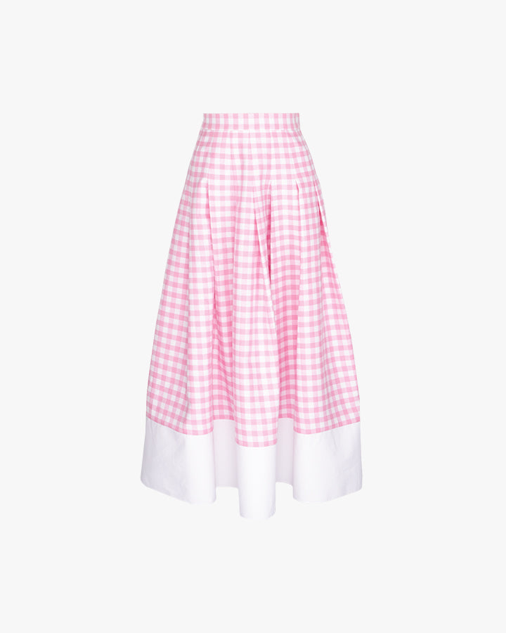 Sophia Chequered Skirt