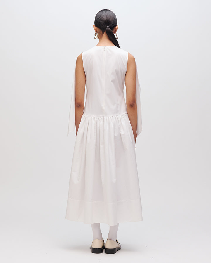 White Comma Dress