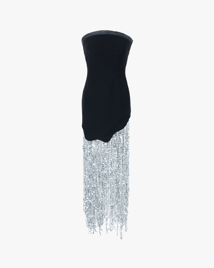 Amora Fringe Dress
