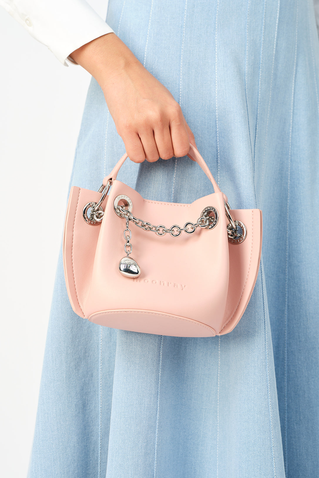 Lune mini bag in pink